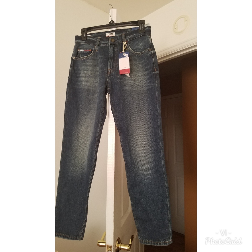 Tommy Hilfiger high rise slim cropped Izzy